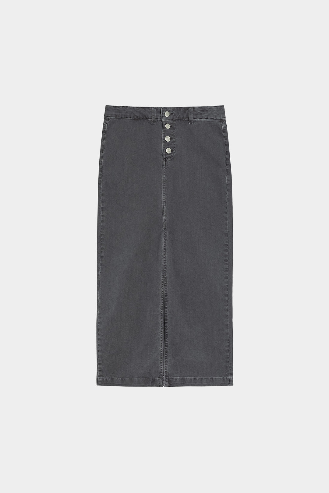 MIDI SKIRT WITH BUTTONS