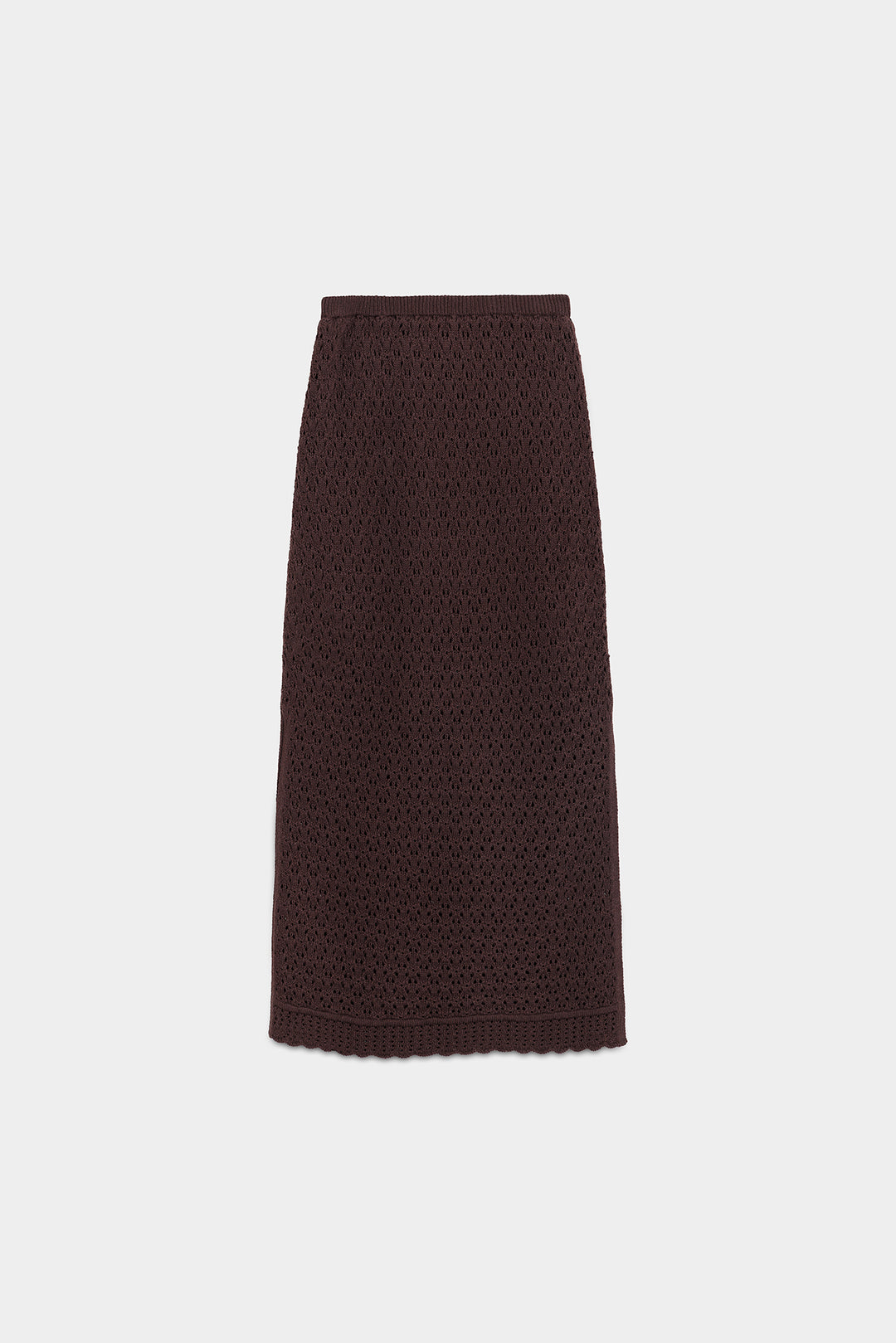 FALDA MIDI CROCHET