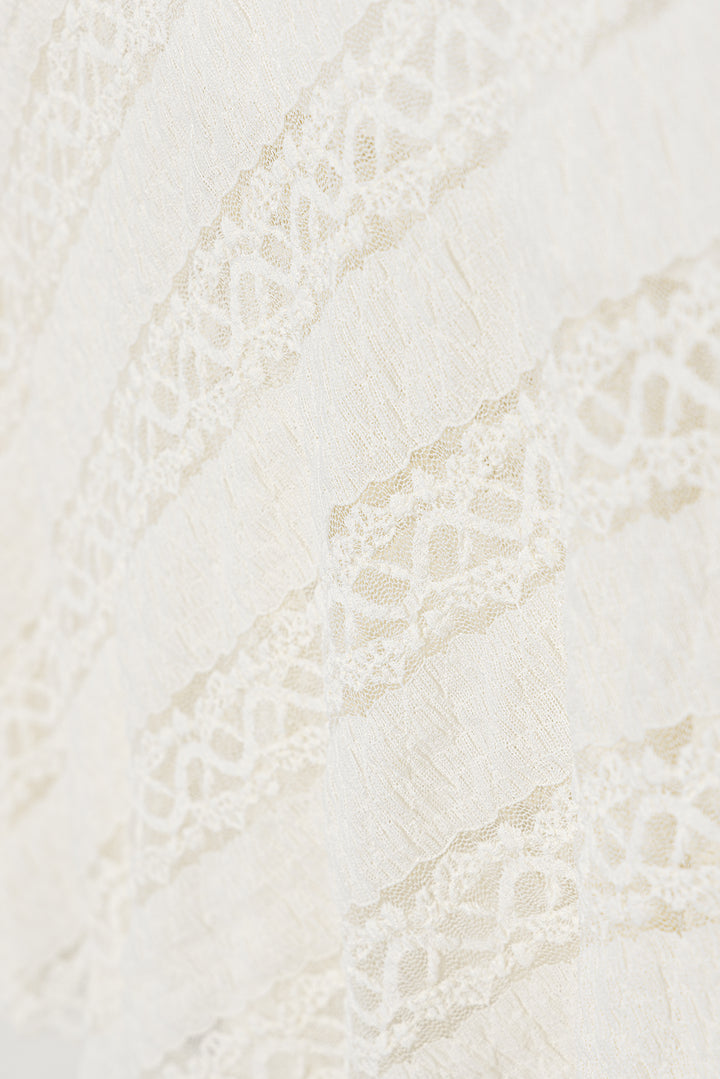 FALDA MIDI LACE