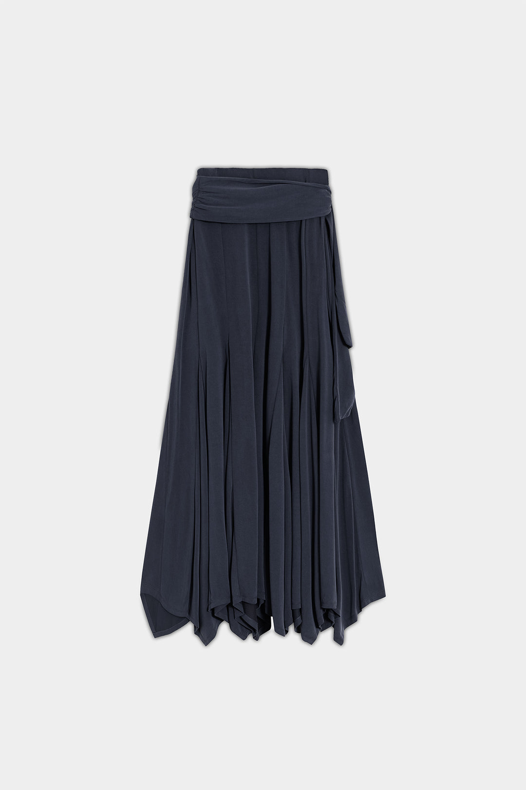 FALDA MIDI PUNTO LAZADA