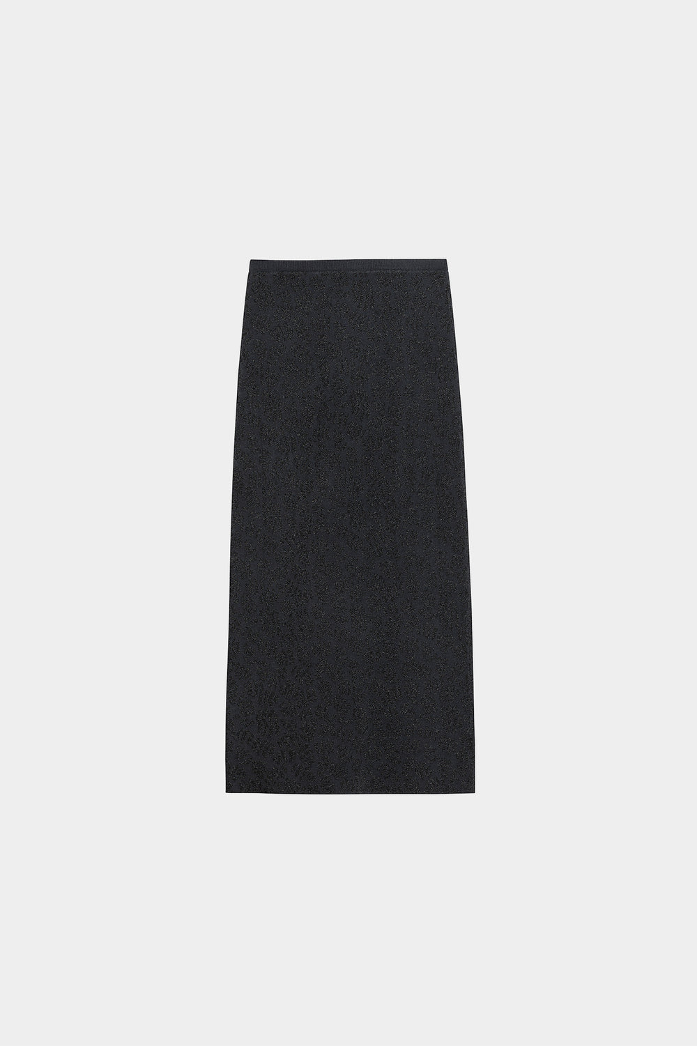 FALDA MIDI PUNTO LUREX
