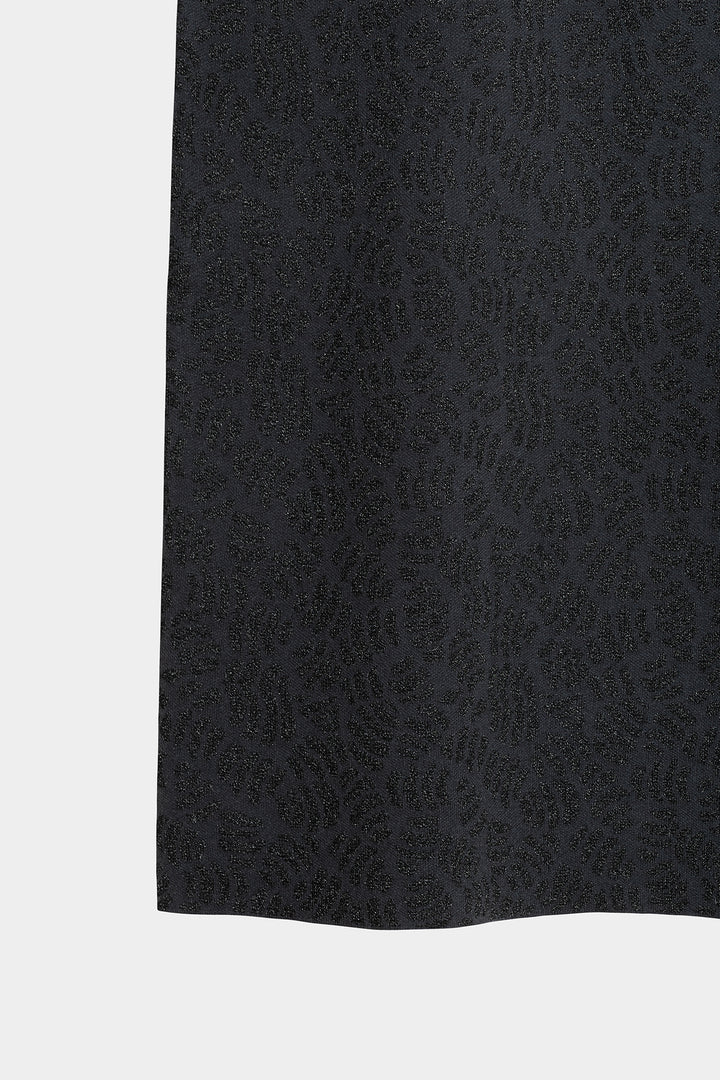 FALDA MIDI PUNTO LUREX