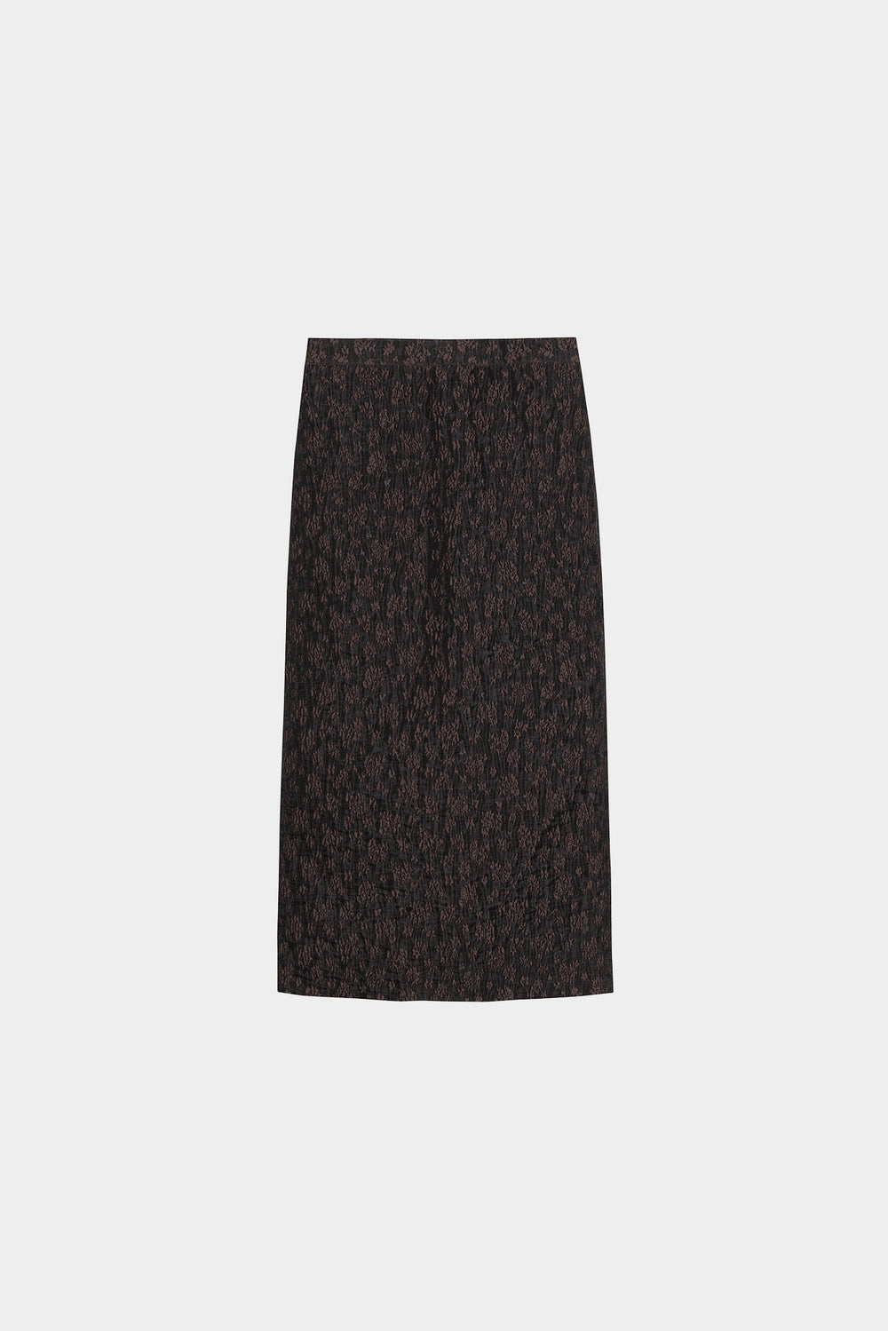 FALDA MIDI RECTA FLORES