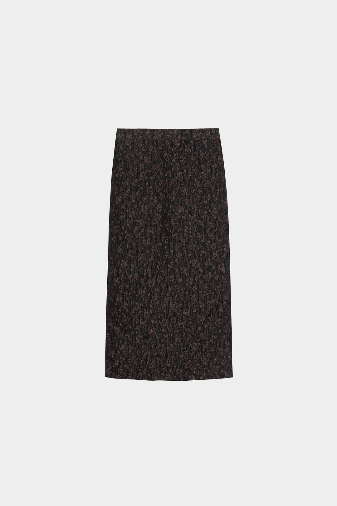 FALDA MIDI RECTA FLORES