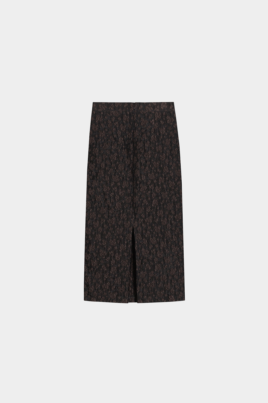 FALDA MIDI RECTA FLORES