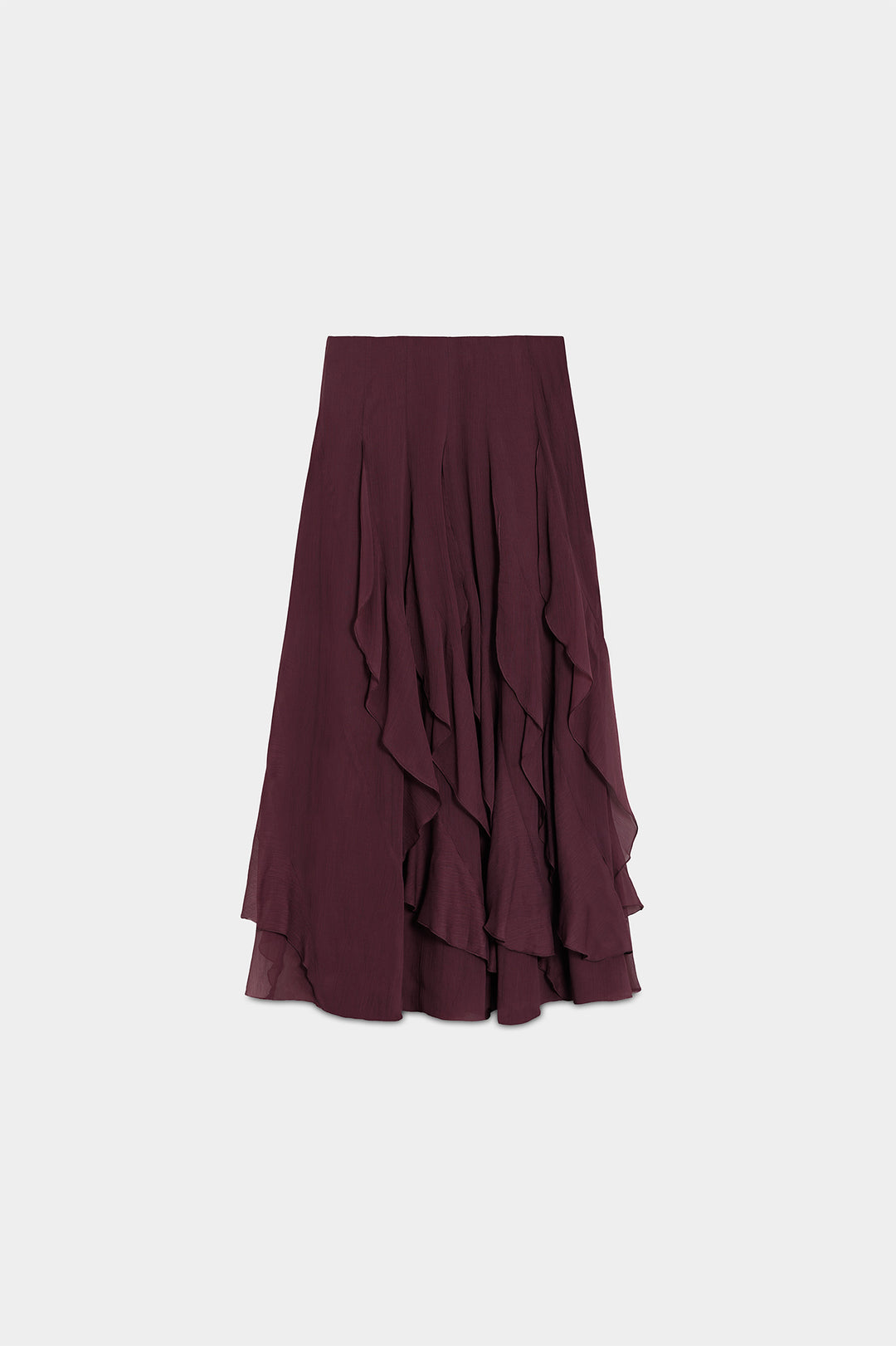 FALDA MIDI VOLANTES ISABEL