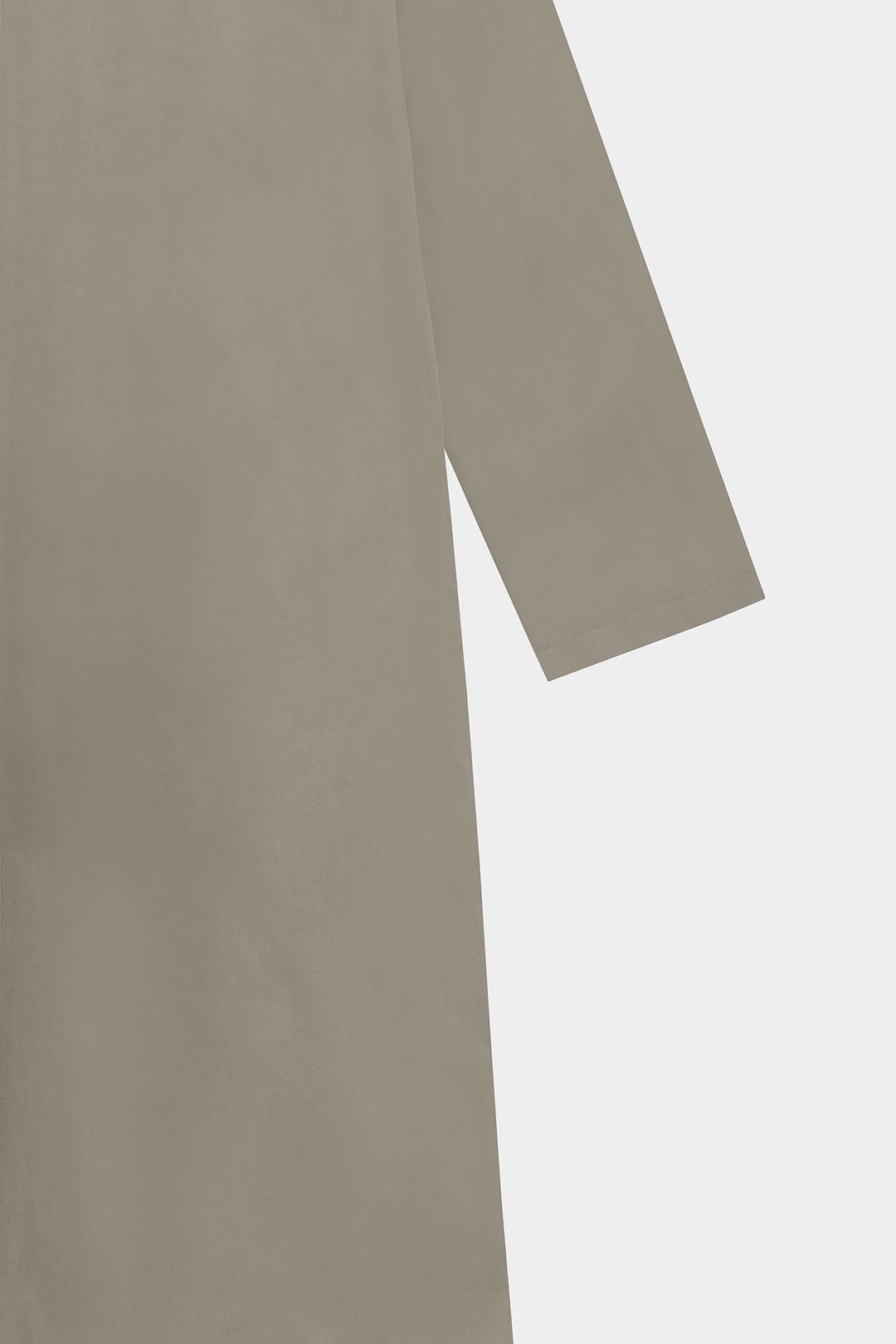 LONG CORDUROY COLLAR TRENCH COAT