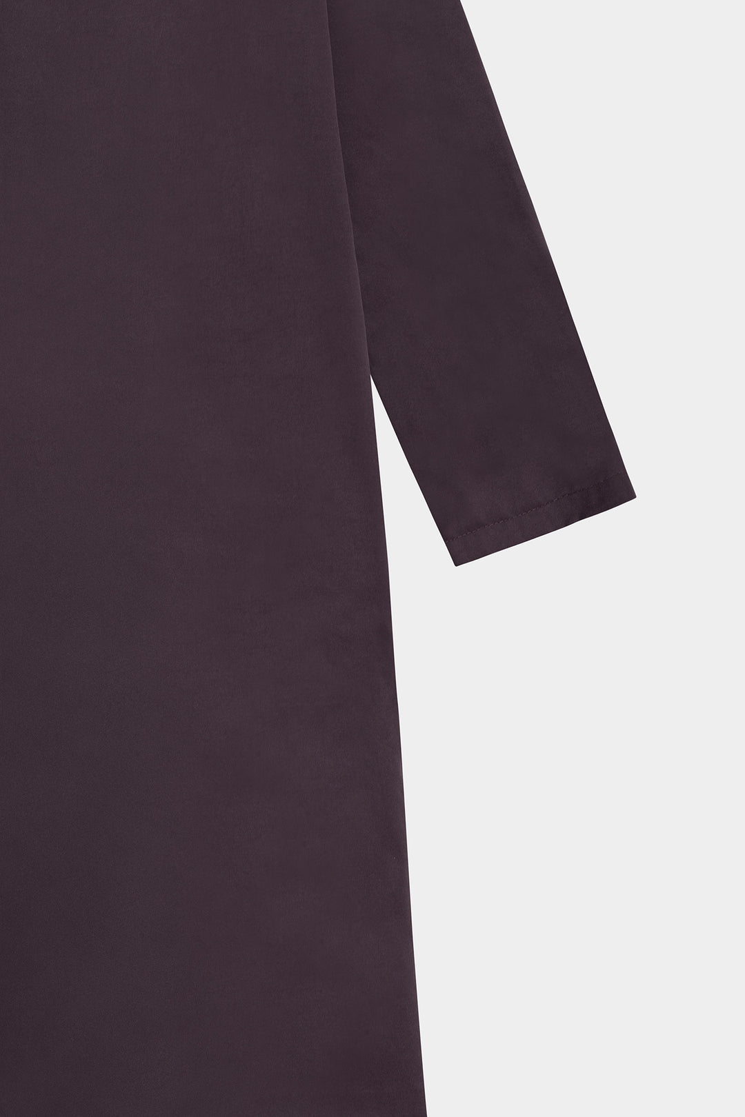 LONG CORDUROY COLLAR TRENCH COAT