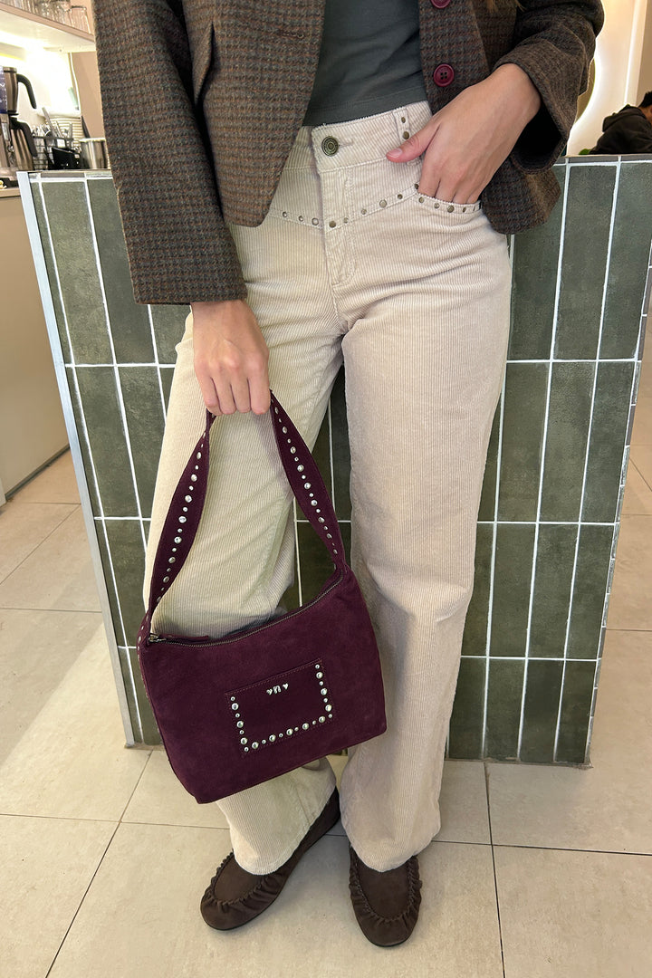 BOLSO HOMBRO BOLSILLO TACHAS