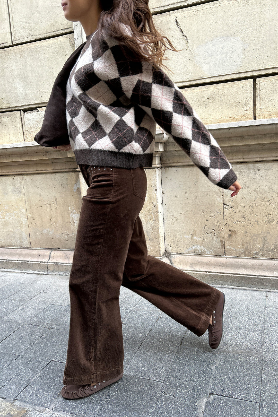 PANTALON PANA BOLSILLO TACHAS