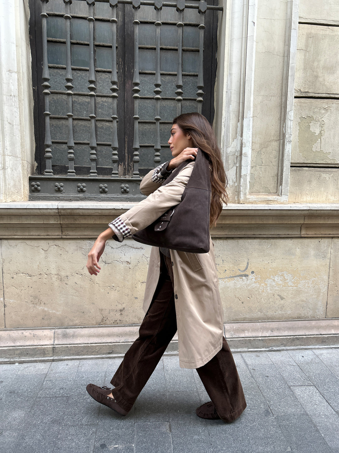 BOLSO SHOPPER PIEL HEBILLA