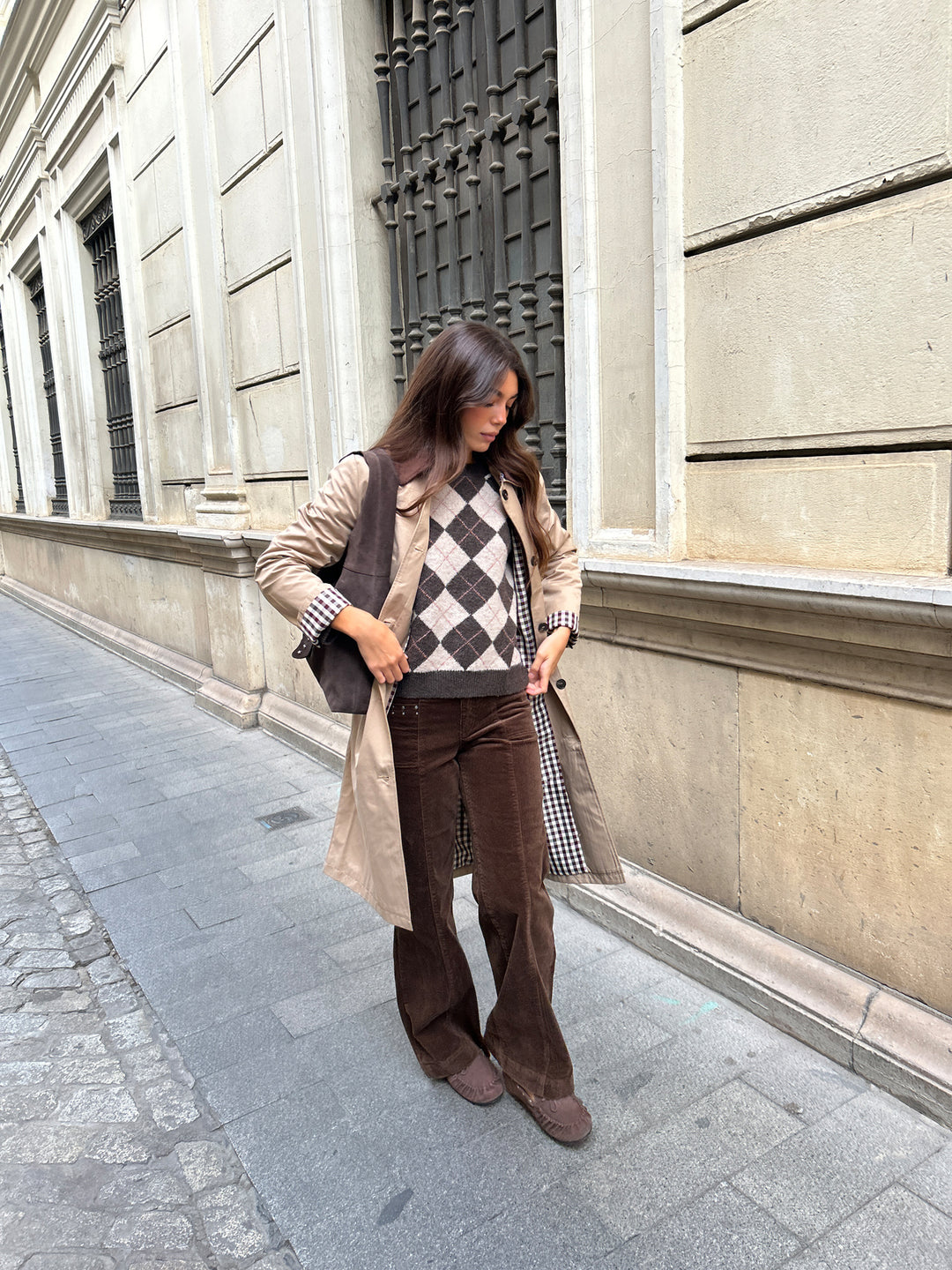 GABARDINA LARGA CUELLO PANA