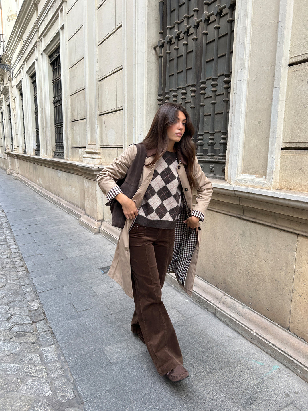 PANTALON PANA BOLSILLO TACHAS