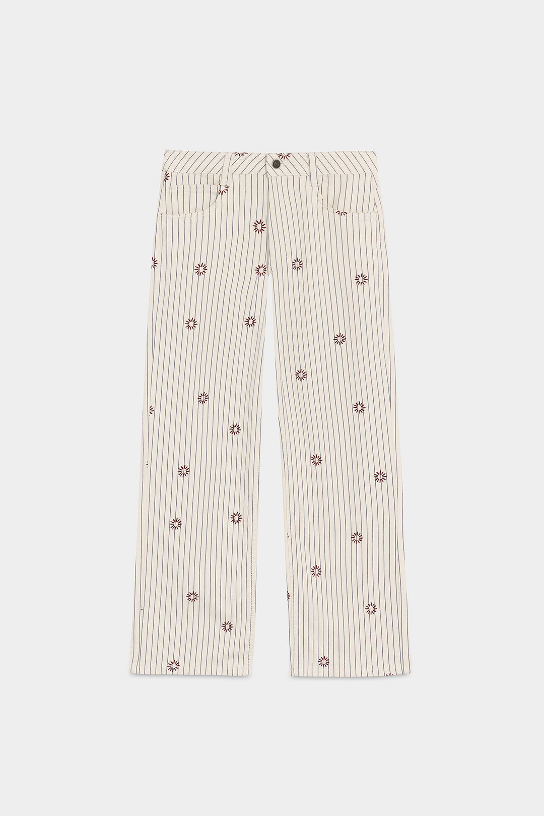 JEANS BORDADOS RAYAS