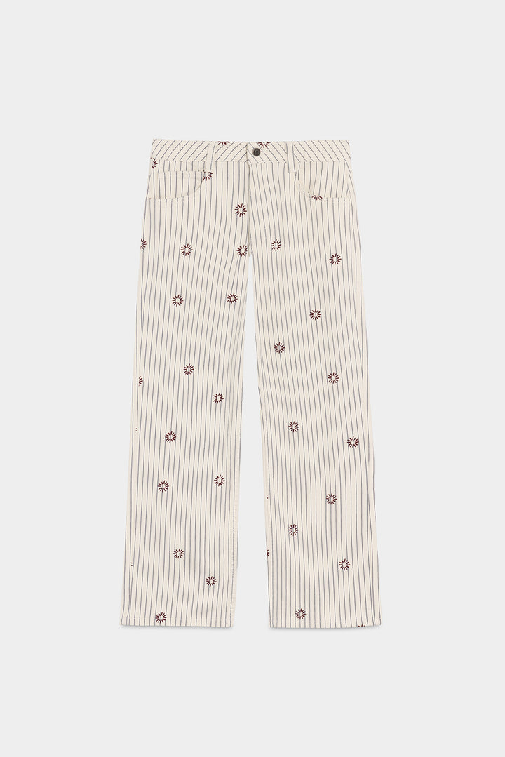 JEANS BORDADOS RAYAS