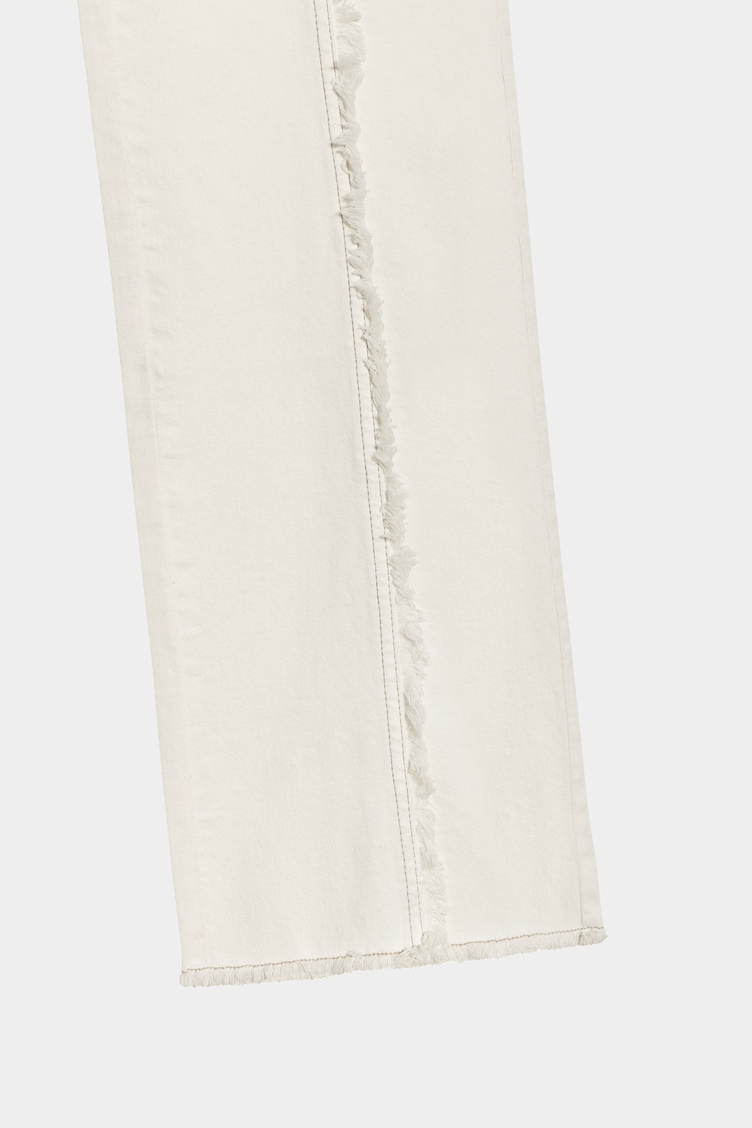 CONTRAST FRINGE STITCH JEANS