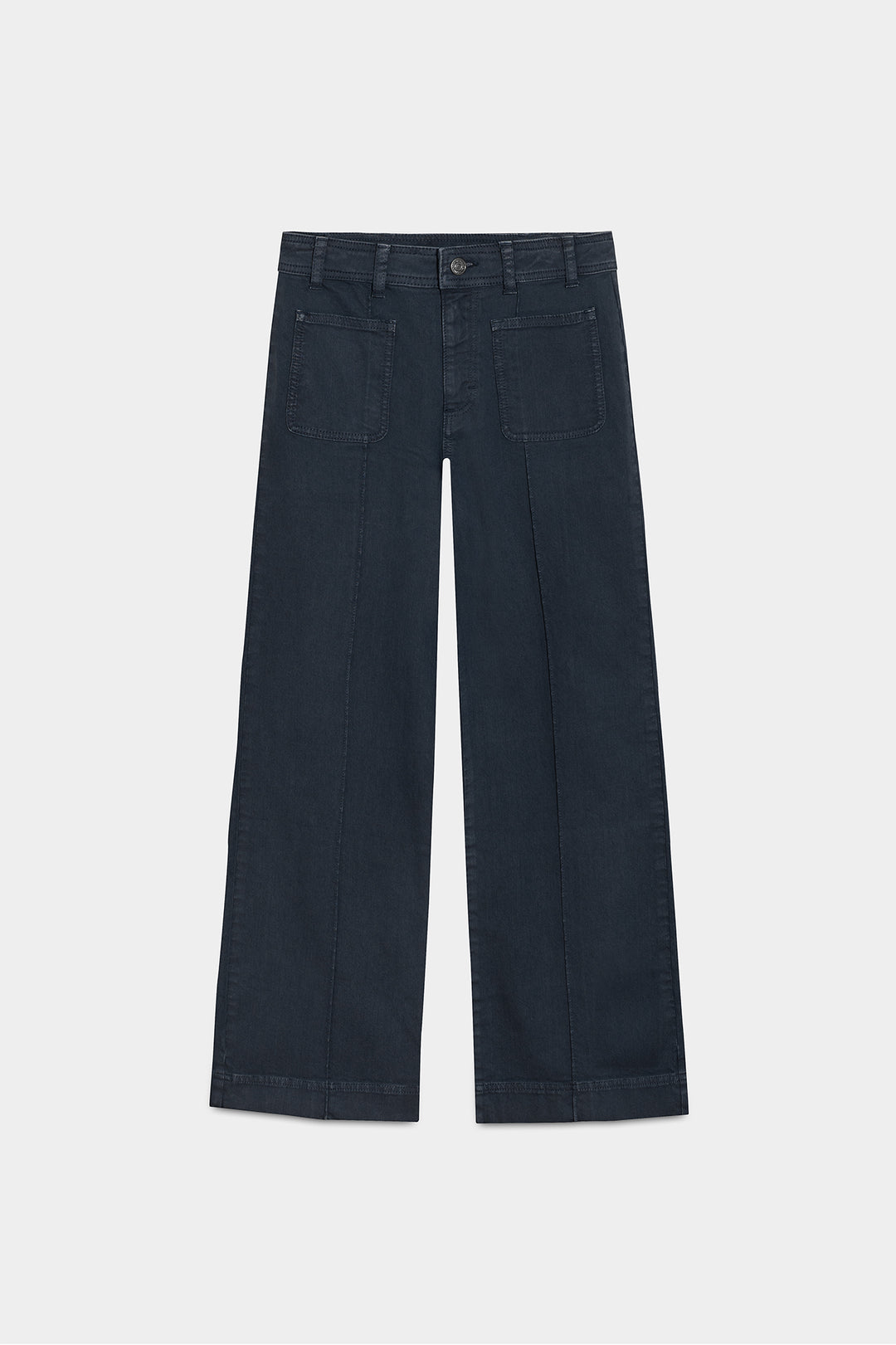 BASIC CULOTTE JEANS WITH SEAMS