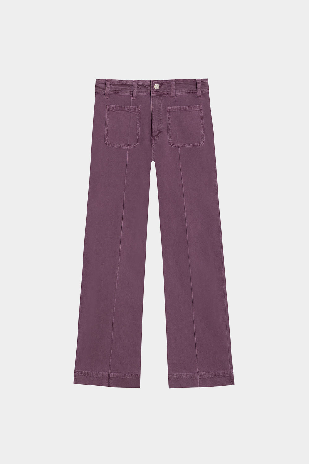 BASIC CULOTTE JEANS WITH SEAMS