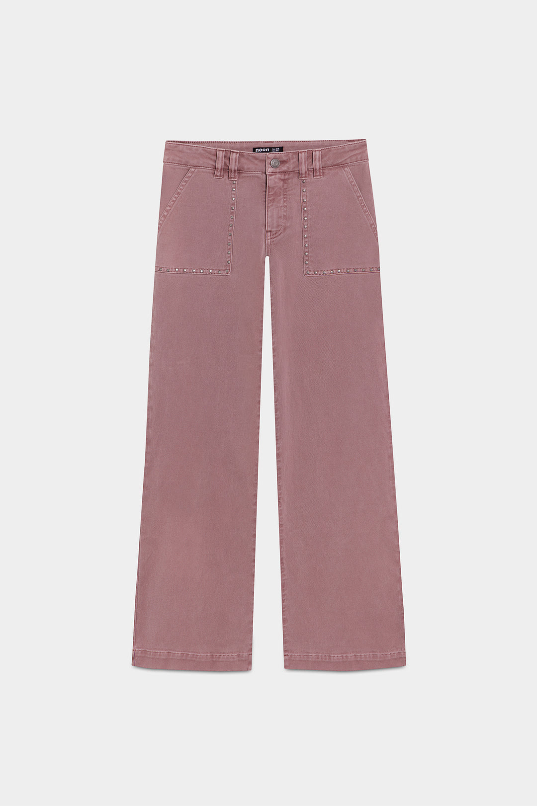 JEANS CULOTTE BOLSO APLICAÇÕES
