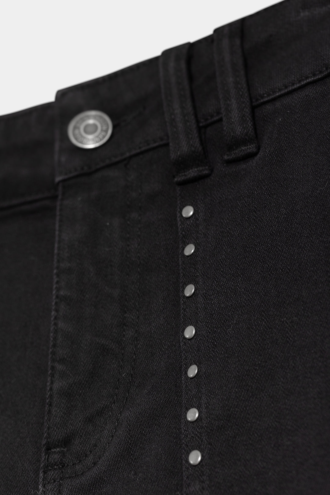 CULOTTE JEANS WITH STUDDED POCKETS