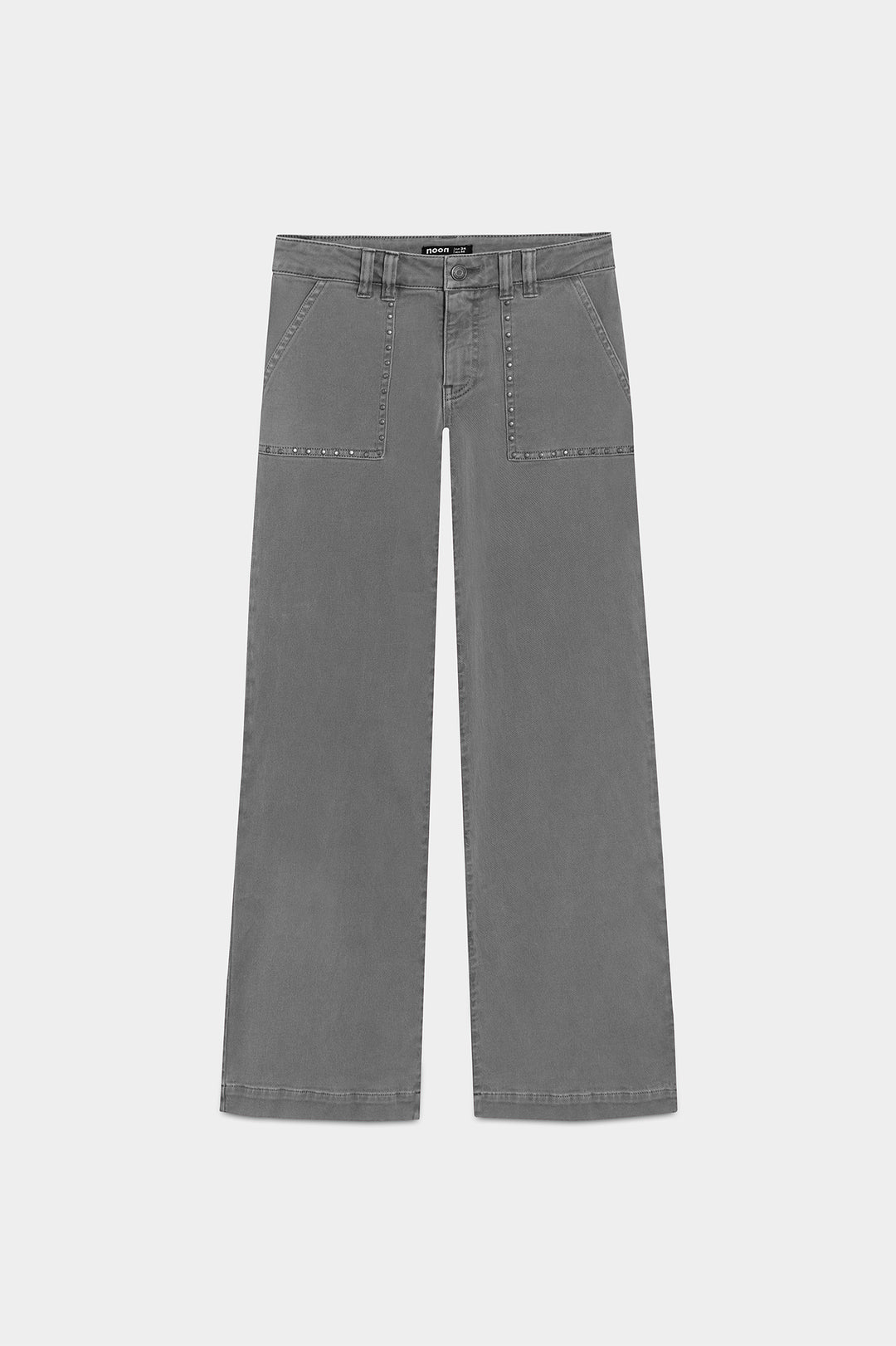 JEANS CULOTTE BOLSILLOS TACHAS