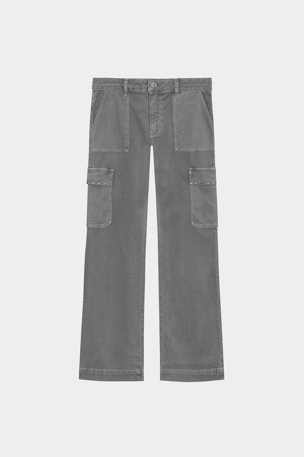 JEANS CULOTTE CARGO TACHAS