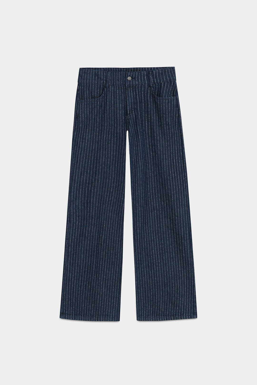 JEANS CULOTTE RAYAS LUREX