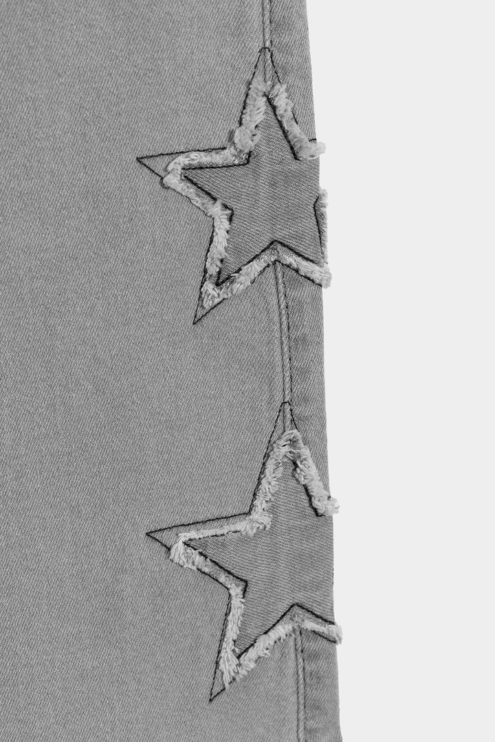 JEANS WITH SIDE STARS