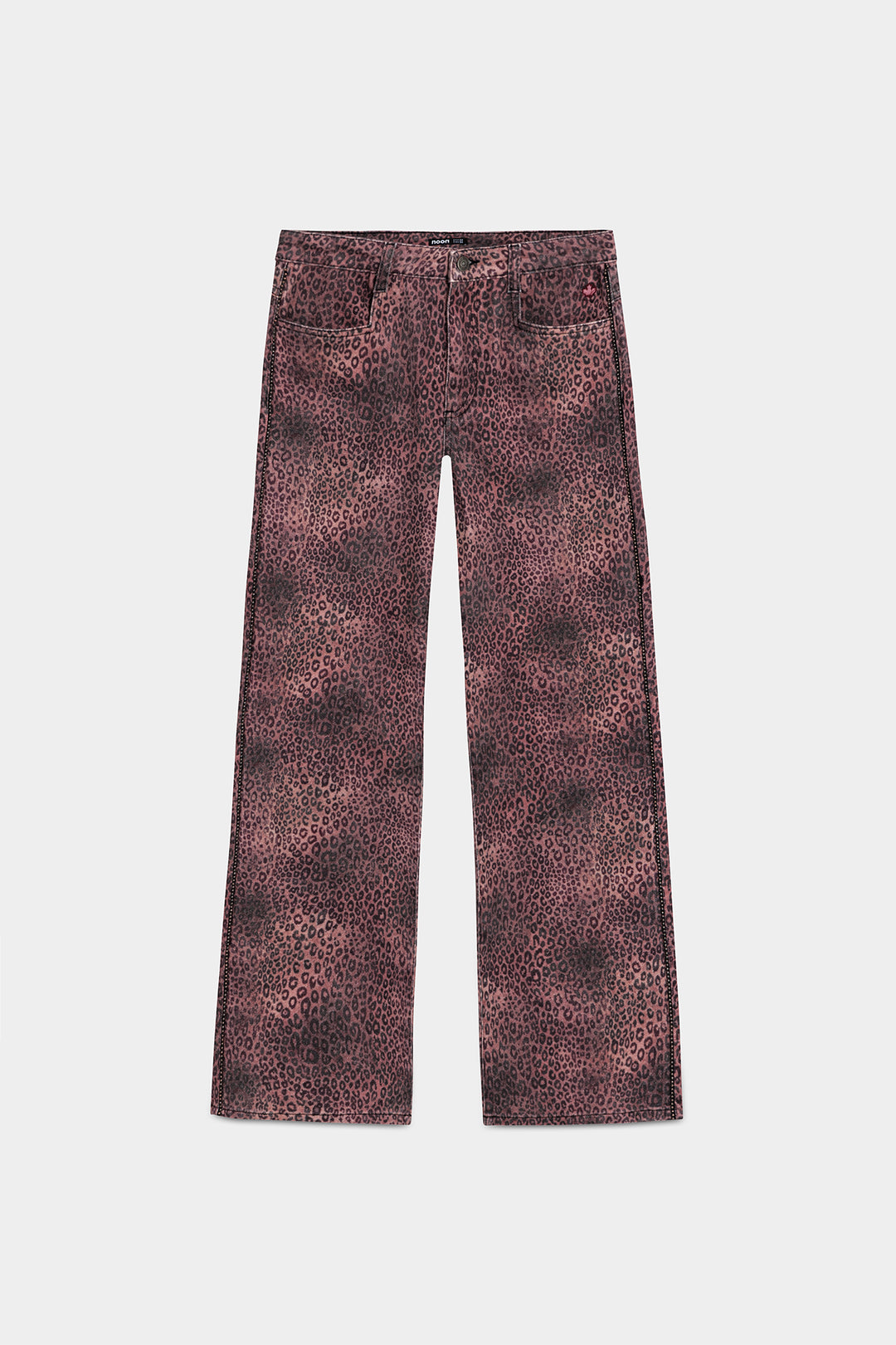 JEANS RELAXED LEOPARDO