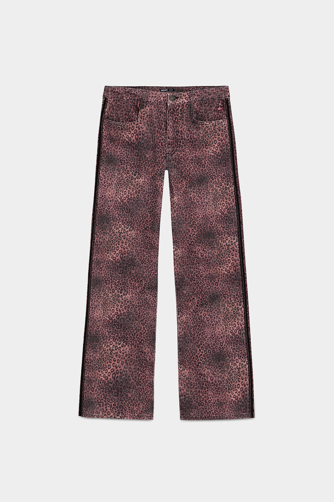 LEOPARD RELAXED JEANS