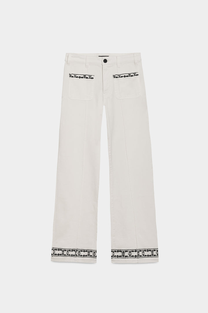 JEANS BORDADO CONTRASTE