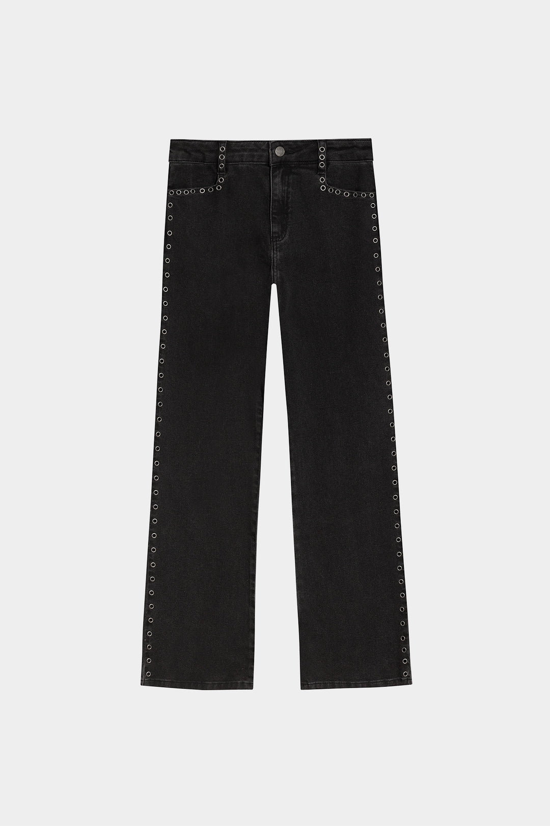 JEANS RECTOS EYELETS