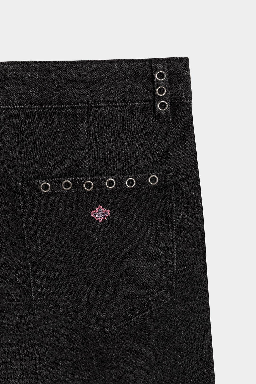 JEANS RECTOS EYELETS