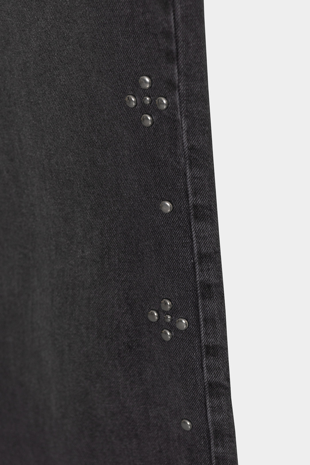 STUDDED JEANS WITHOUT WAISTBAND