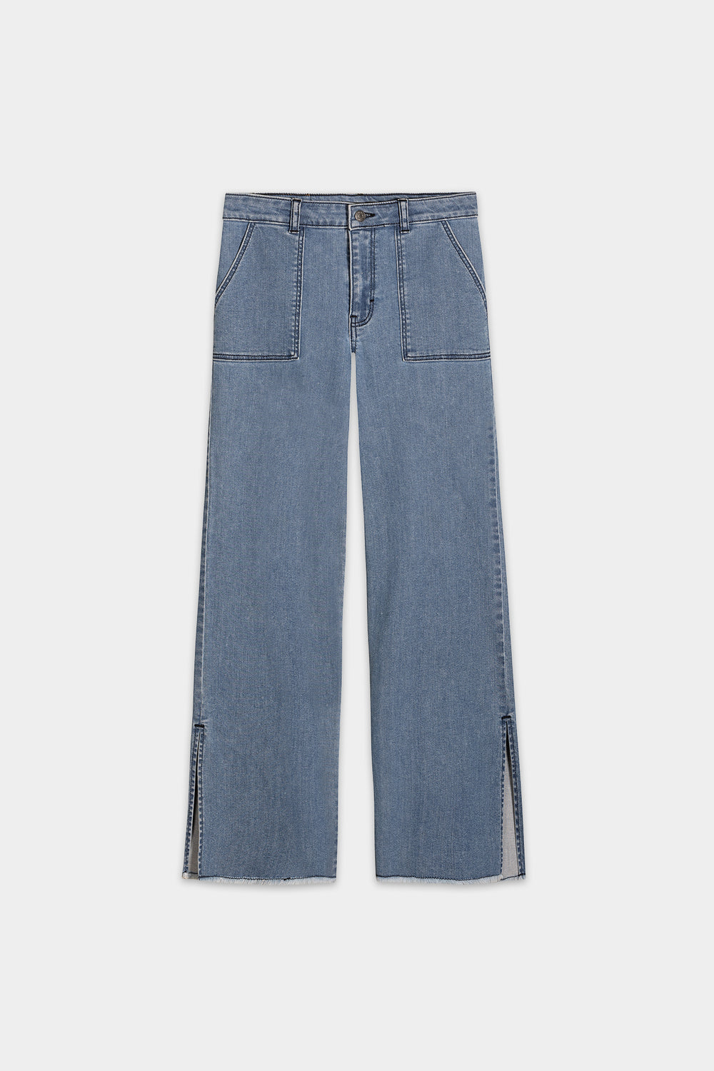 THEO JEANS WITH OPENINGS DENIM