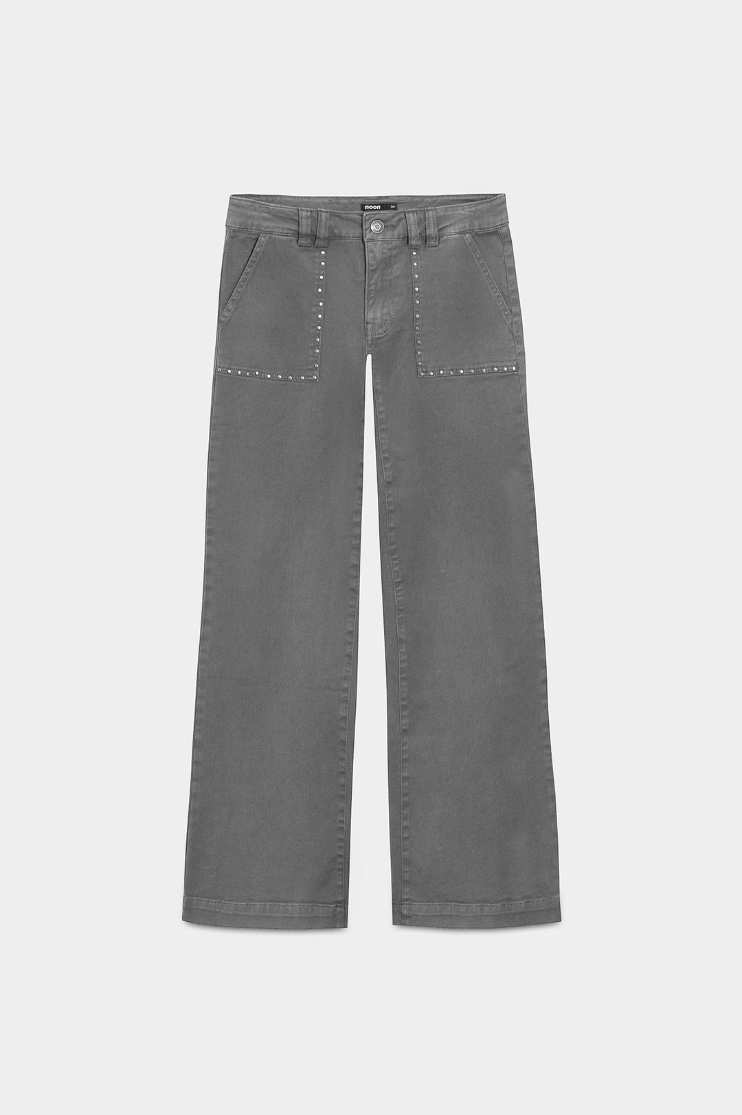 JEANS CULOTTE BOLSILLOS TACHAS