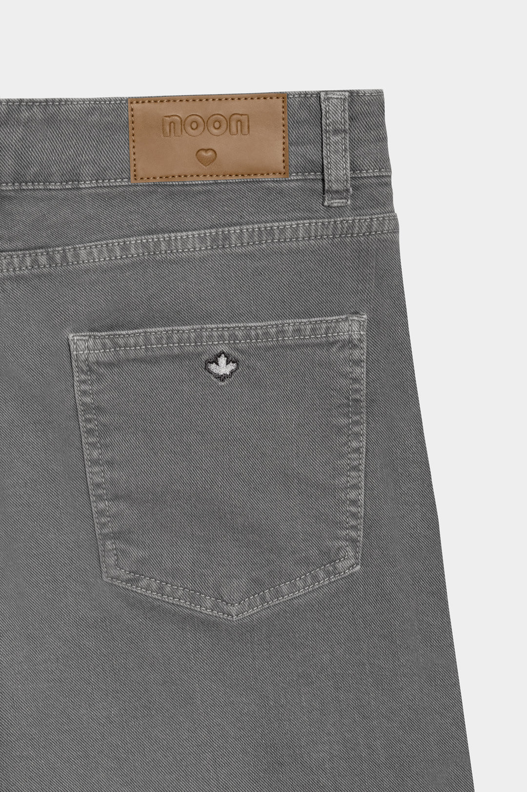 CALÇAS DE ganga DE PERNA LARGA COM BARRA DESFIADA