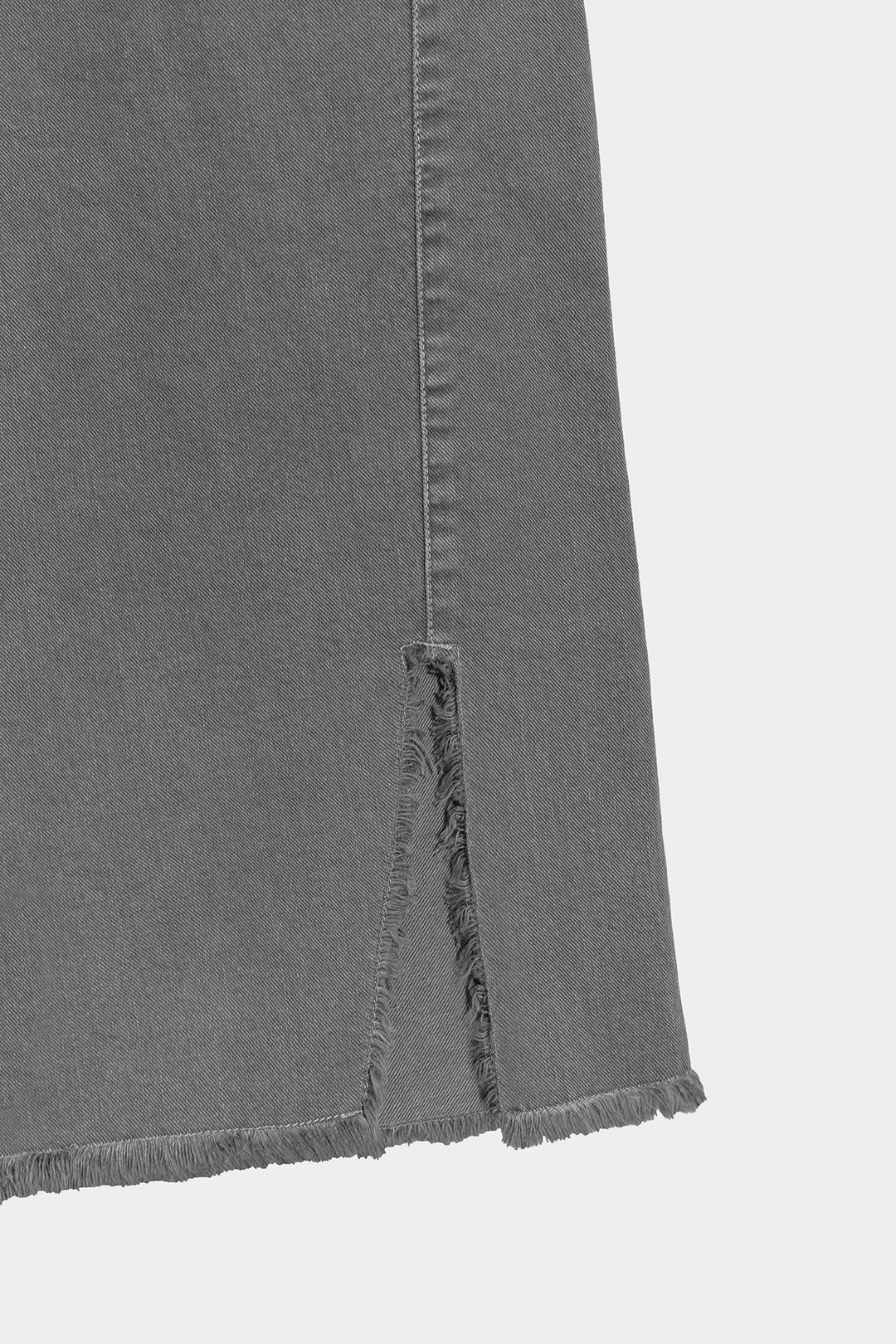 CALÇAS DE ganga DE PERNA LARGA COM BARRA DESFIADA