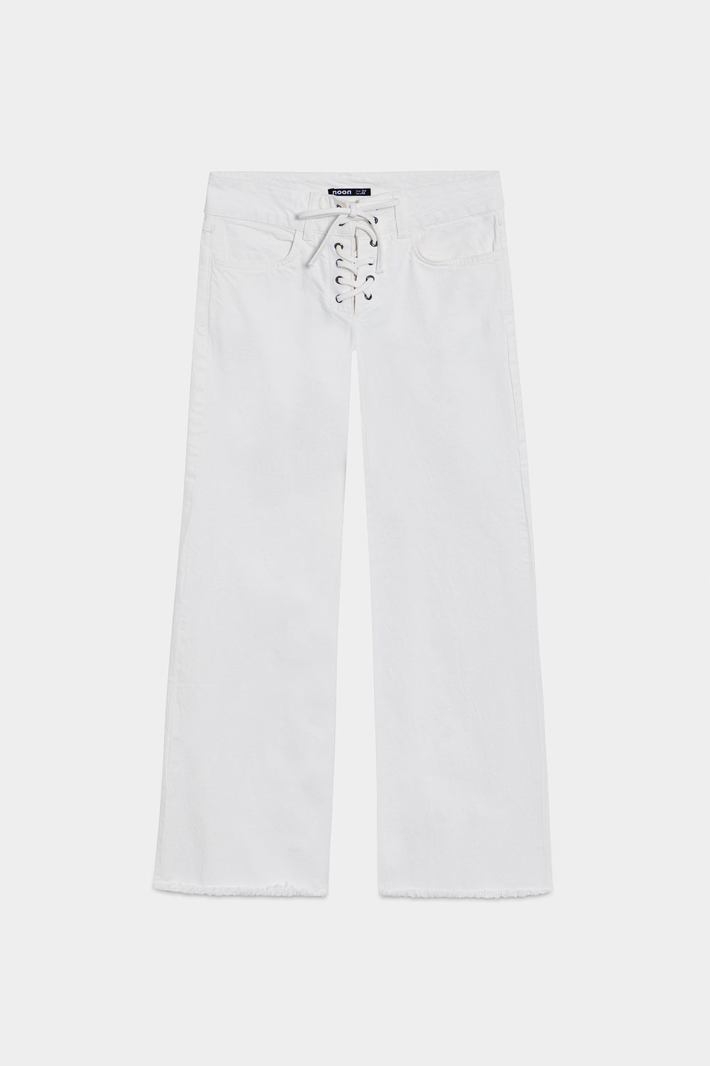 JEANS WIDELEG ATADO DETALHE CORDAS