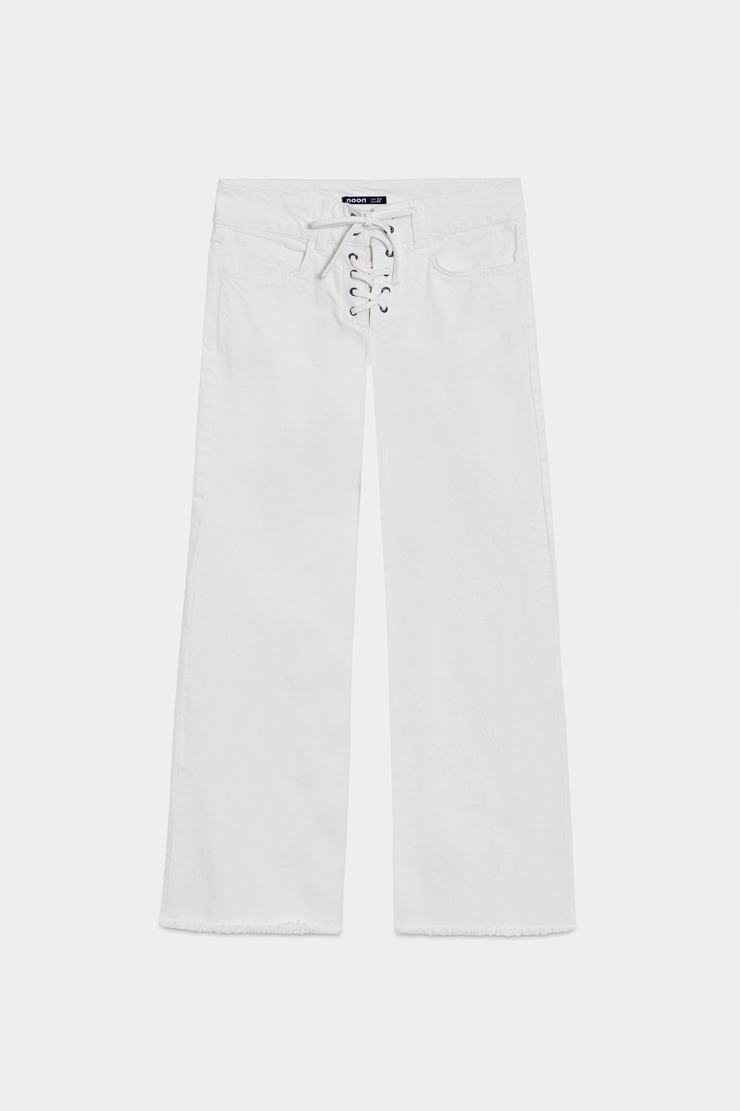 JEANS WIDELEG LAZADA DETALLE CUERDAS