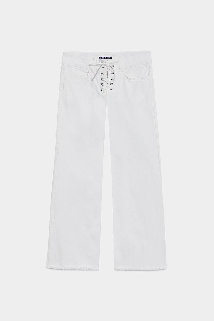 JEANS WIDELEG LAZADA DETALLE CUERDAS