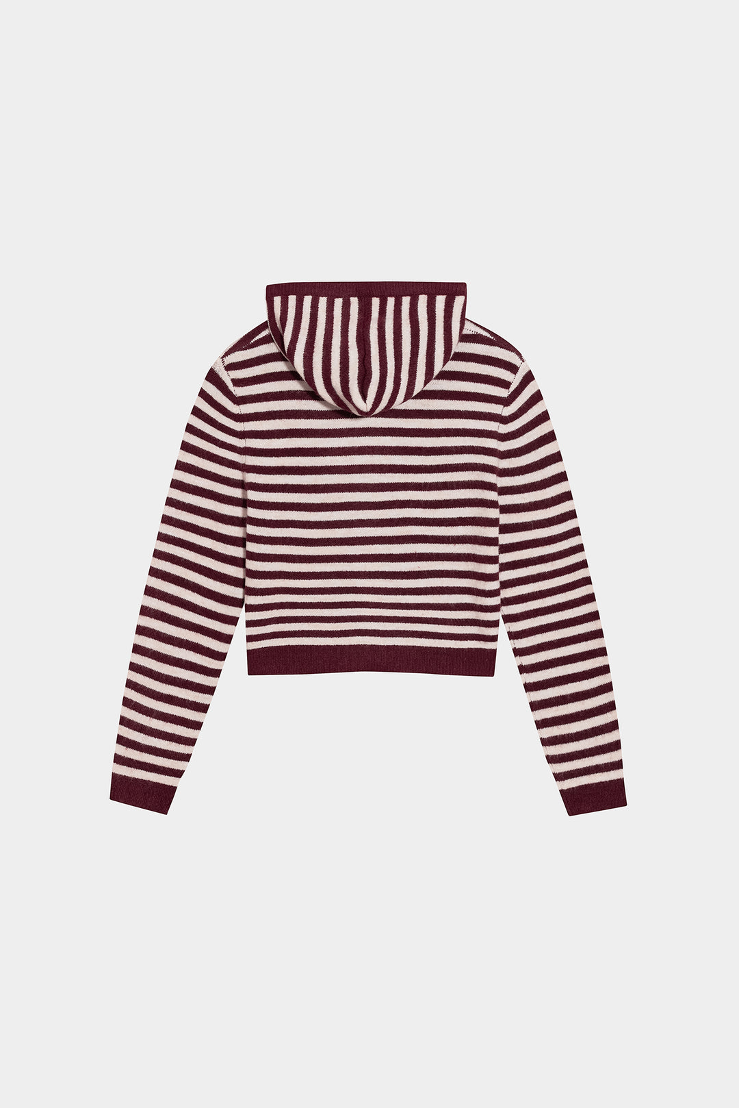 CAMISA COM CAPUZ LISTRADA