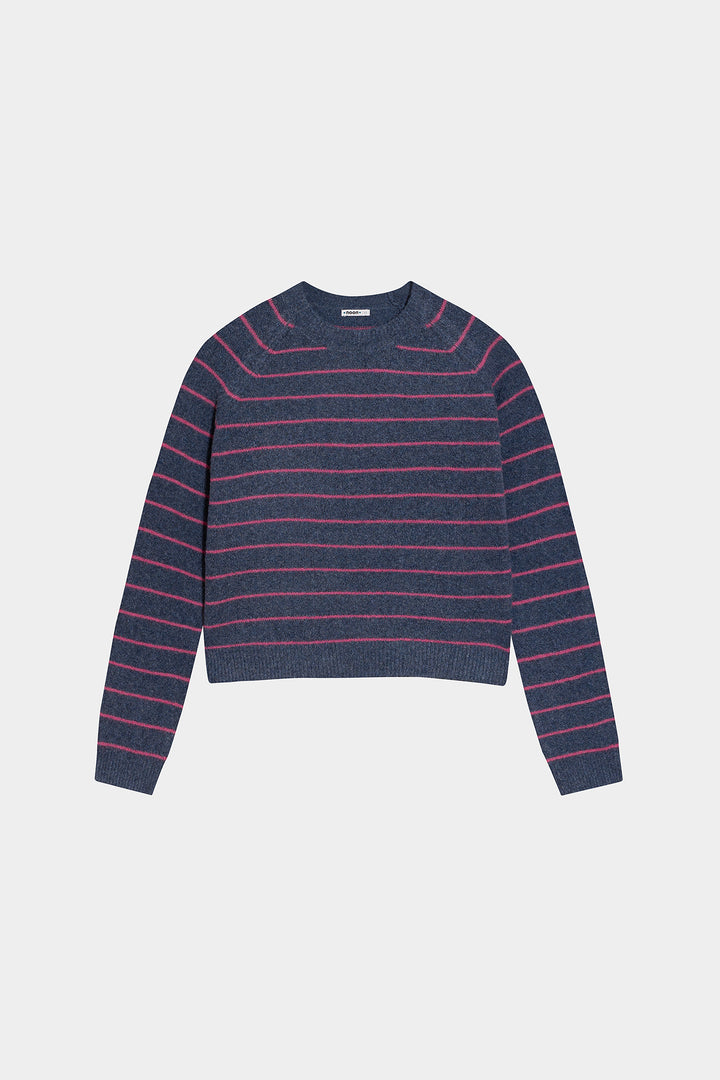 JERSEY COM GOLA BOXE LISTRADA