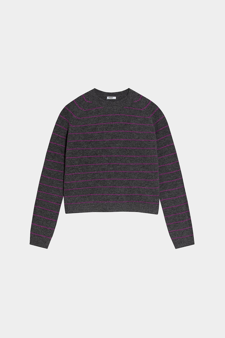 JERSEY COM GOLA BOXE LISTRADA