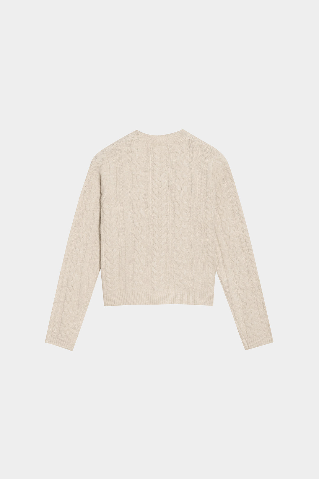 SWEATER DE GOLA BOX COM TRANÇA