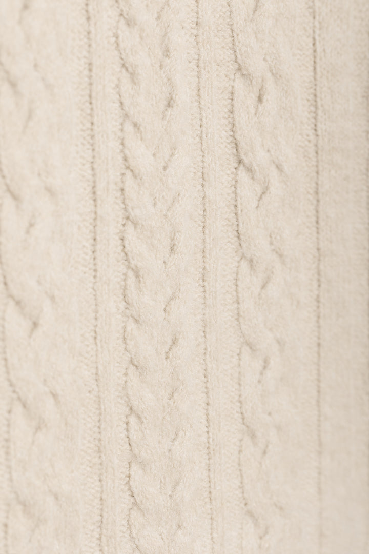 SWEATER DE GOLA BOX COM TRANÇA