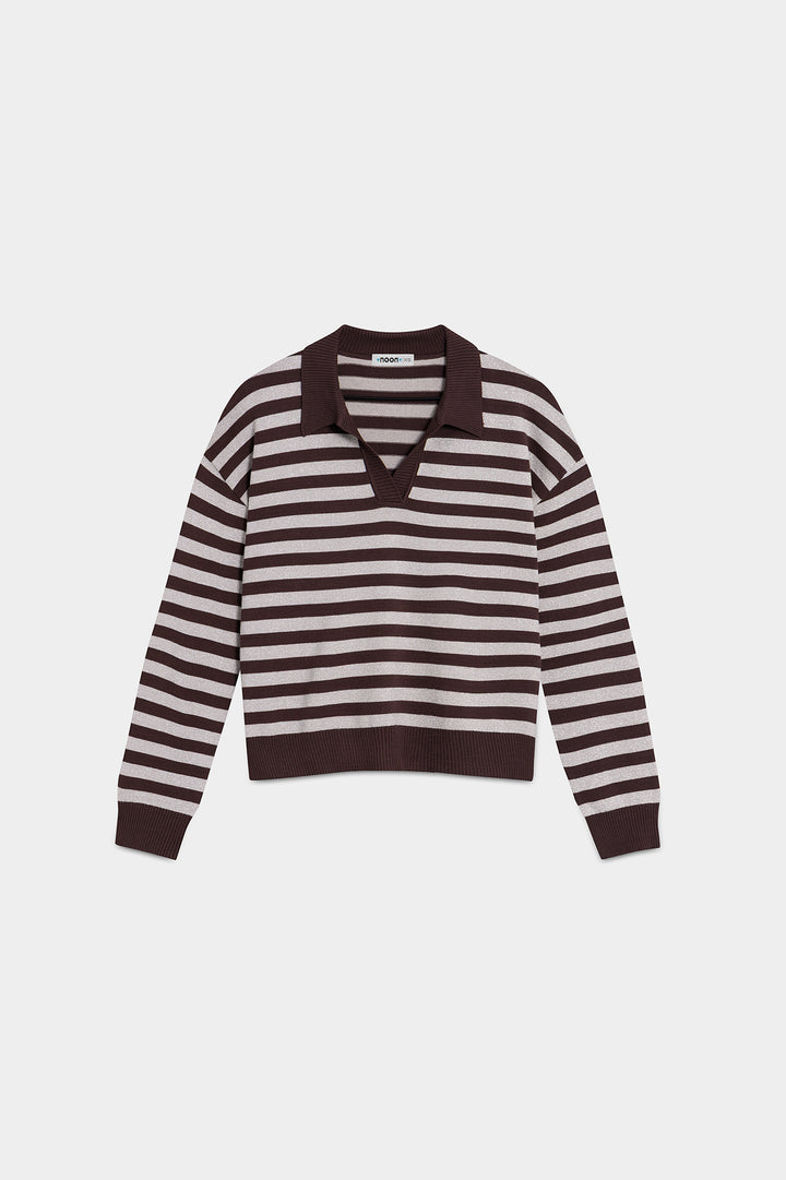 JERSEY CUELLO POLO RAYAS