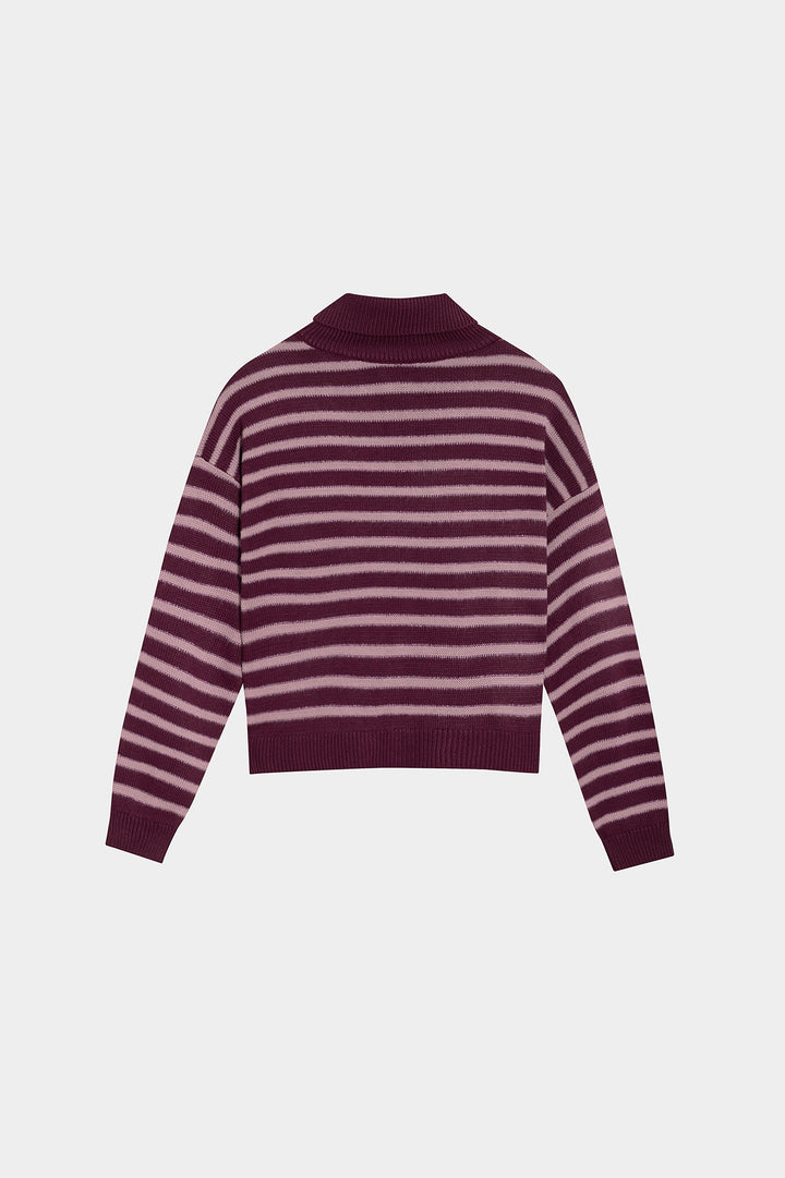 JERSEY CUELLO VUELTO RAYAS