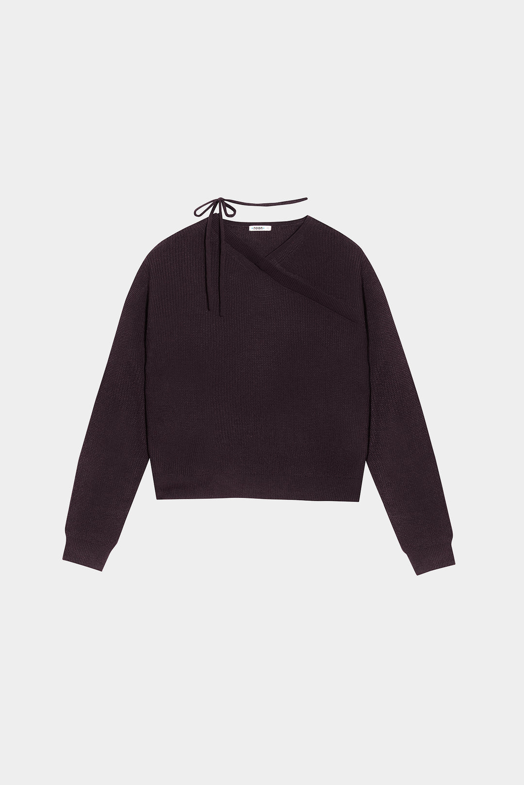 SWEATER COM GOLA AMARRADA