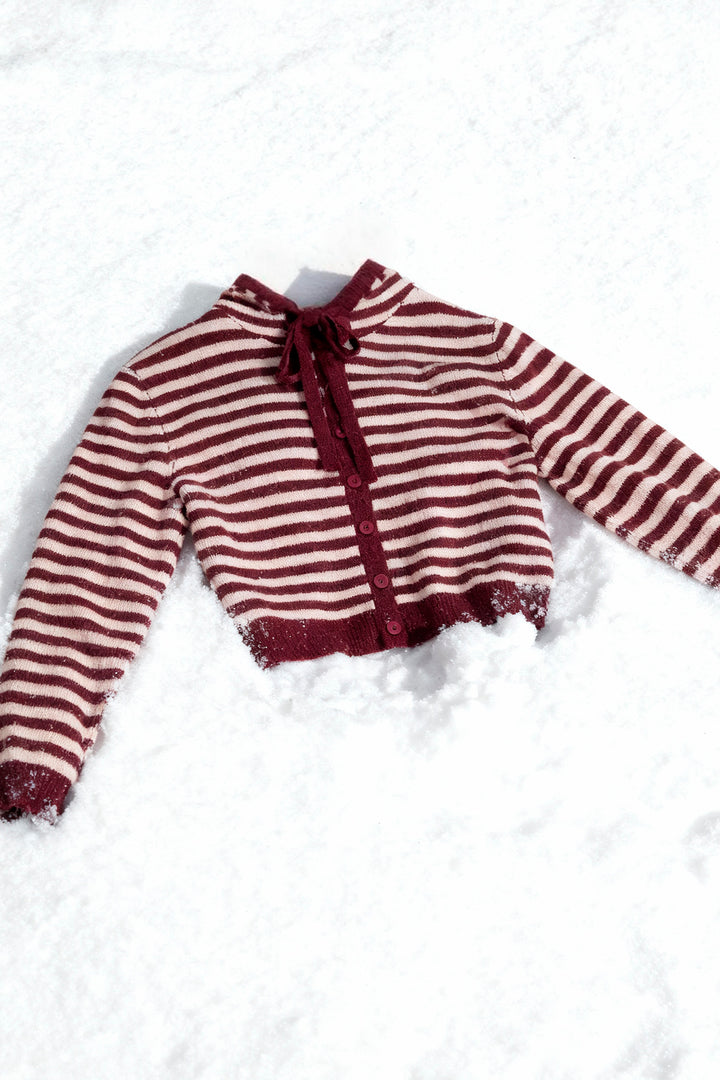 CAMISA COM CAPUZ LISTRADA